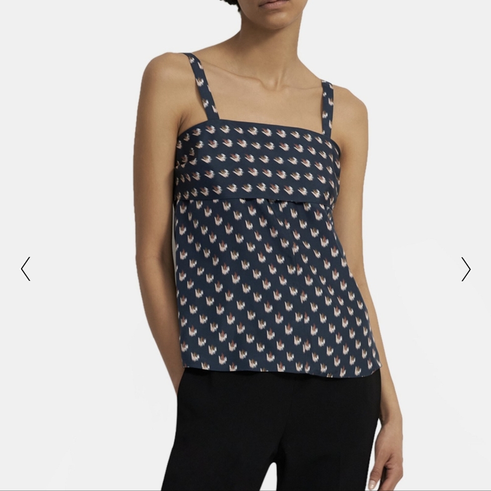 Theory Brand silk blouse